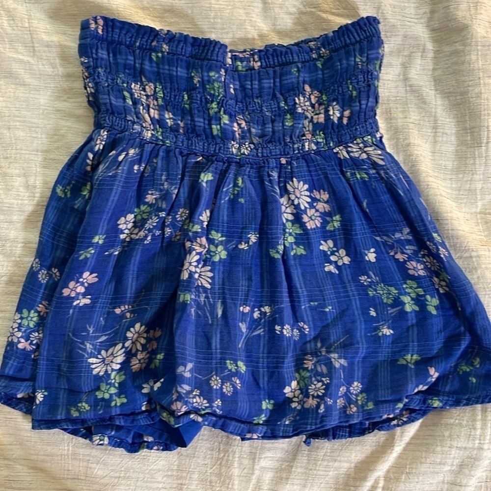 Abercrombie Kids - Blue Floral Skort